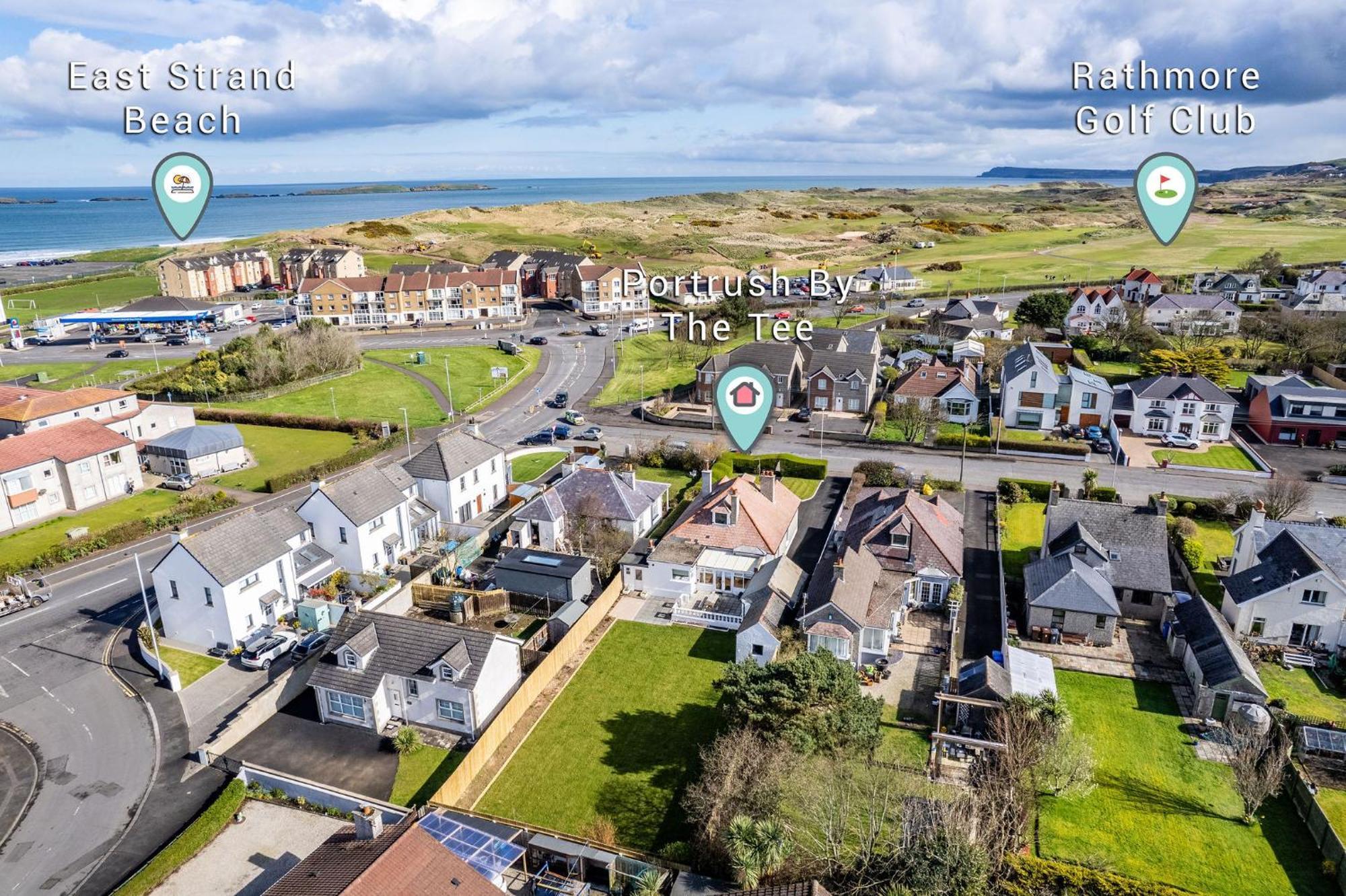 Portrush By The Tee Villa Exterior foto